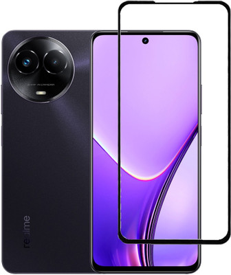 KMPERED Edge To Edge Tempered Glass for Realme 11, Realme 11x 5G(Pack of 1)