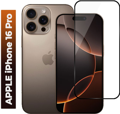 Gorilla Cases Edge To Edge Tempered Glass for iPhone 16 Pro, Apple iPhone 16 Pro(Pack of 1)