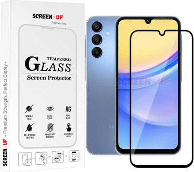 ScreenUp Tempered Glass Guard for Samsung Galaxy A15 5G(Pack of 1)