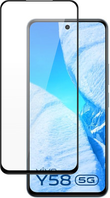 Ten To 11 Edge To Edge Tempered Glass for ViVO Y58 5G(Pack of 1)