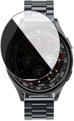 HIDEOUS Edge To Edge Tempered Glass for Lava Prowatch X(Pack of 1)