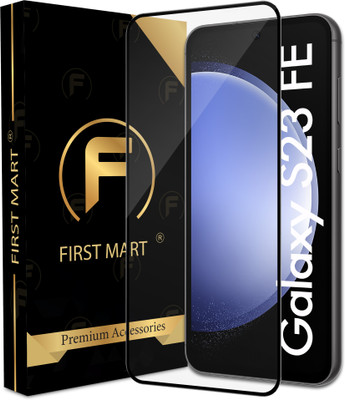 FIRST MART Edge To Edge Tempered Glass for Samsung Galaxy S23 FE 5G, Samsung Galaxy S23 FE, Samsung S23 FE 5G, Samsung S23 FE(Pack of 1)