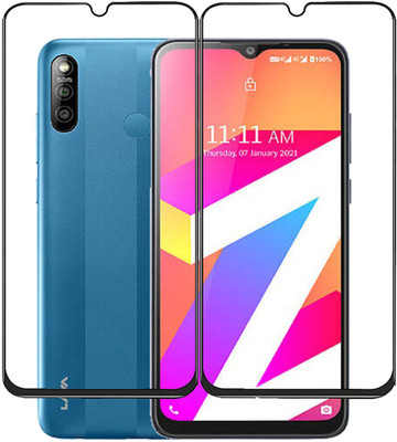 NSTAR Edge To Edge Tempered Glass for Lava Z3 Pro(Pack of 2)