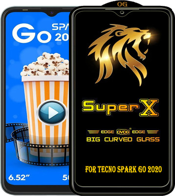 PFOAM Edge To Edge Tempered Glass for TECNO SPARK GO 2020(Pack of 1)