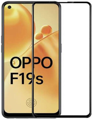 APTIVOS Edge To Edge Tempered Glass for Oppo F19s(Pack of 1)