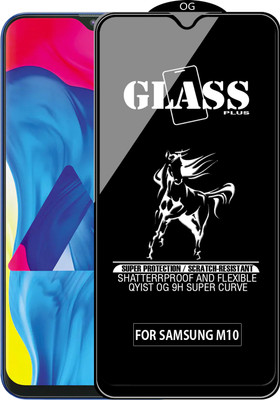Qyist Edge To Edge Tempered Glass for SAMSUNG GALAXY M10(Pack of 1)