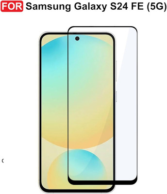 LIKEDESIGN Edge To Edge Tempered Glass for SAMSUNG Galaxy S24 FE 5G(Pack of 1)