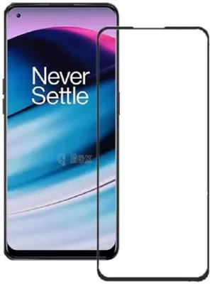 techaspire Edge To Edge Tempered Glass for Oneplus Nord N100, Oneplus N100(Pack of 1)