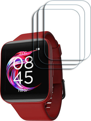 MUTAALI Edge To Edge Screen Guard for Wave Ultima 1.8 inch Smartwatch(Pack of 3)