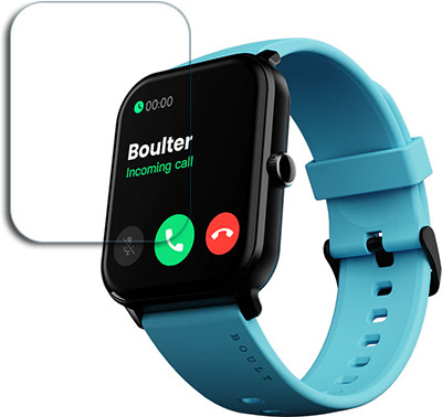 SOMTONE Edge To Edge Tempered Glass for BOULT Dive+ 1.85 INCH SMARTWATCH SCREEN GUARD(Pack of 1)