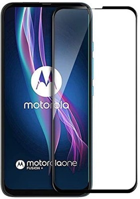 Bodoma Edge To Edge Tempered Glass for Motorola One Fusion Plus, Moto One Fusion Plus(Pack of 2)