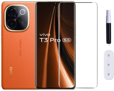 VALKAR Edge To Edge Tempered Glass for vivo T3 Pro 5G(Pack of 1)