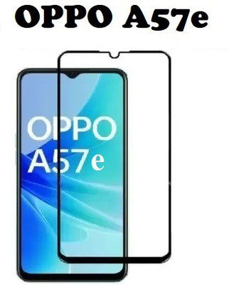 ASVALBUY Edge To Edge Tempered Glass for Oppo A57e(Pack of 1)