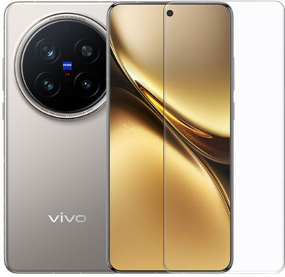 VISHRN CASES Edge To Edge Tempered Glass for Vivo X200 Pro(Pack of 1)