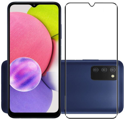 O2MG Edge To Edge Tempered Glass for SAMSUNG Galaxy A03s, SAMSUNG A03s(Pack of 1)