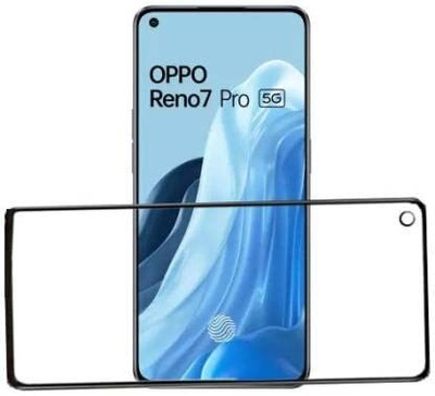 9H Edge To Edge Tempered Glass for Oppo Reno 7 Pro 5G --Ultimate Protection Kit Edge to Edge Screen Protector 9H Hardness Ultra HD Anti-Scratch-11D)(Pack of 1)