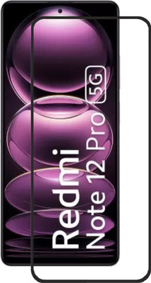 BRENZZ Edge To Edge Tempered Glass for REDMI Note 12 Pro 5G(Pack of 1)