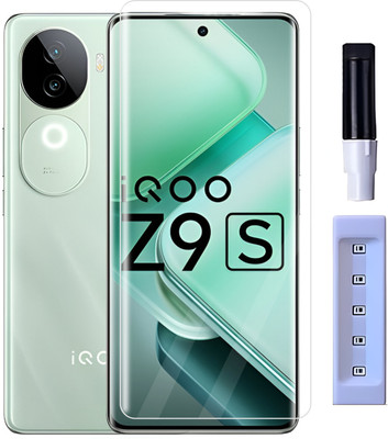 YOUTH MOBI Edge To Edge Tempered Glass for iQOO Z9s 5G, iQOO Z9s, iQOO Z9s Pro 5G (UV)(Pack of 1)