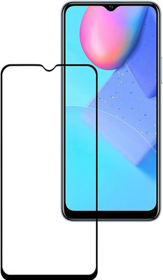 ASVALBUY Edge To Edge Tempered Glass for Vivo Y35 2022, Vivo Y35(Pack of 1)