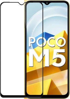 Ten To 11 Edge To Edge Tempered Glass for Poco M5(Pack of 1)