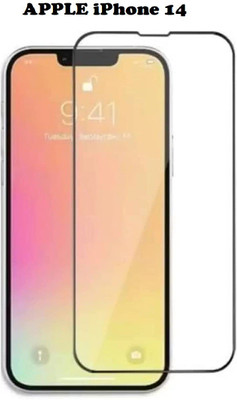 LIKEDESIGN Edge To Edge Tempered Glass for APPLE iPhone 14, iPhone 14(Pack of 1)