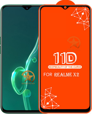 HQ Protection Edge To Edge Tempered Glass for Realme X2(Pack of 1)