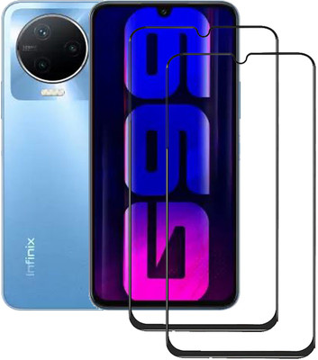 NSTAR Edge To Edge Tempered Glass for Infinix Note 12 Pro(Pack of 2)