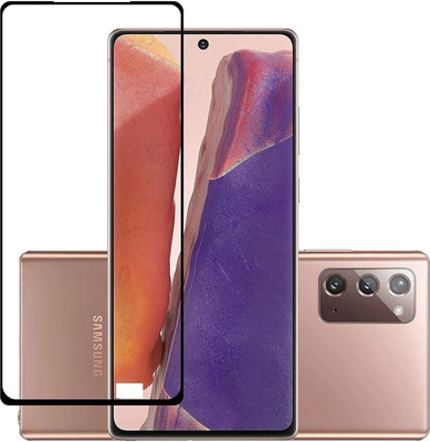 NIMMIKA ENTERPRISES Edge To Edge Tempered Glass for Samsung Galaxy Note 20(Edge-to-Edge Coverage | 9H Hardness Protection | High-Definition Clarity | Bubble-Free Installation | Shatter-Resistant Technology | Oleophobic Coating | Case-Friendly Design)(Pack of 1)