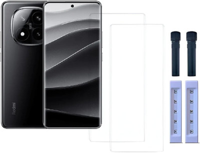 crixus Edge To Edge Tempered Glass for Redmi Note 14 Pro(Pack of 2)