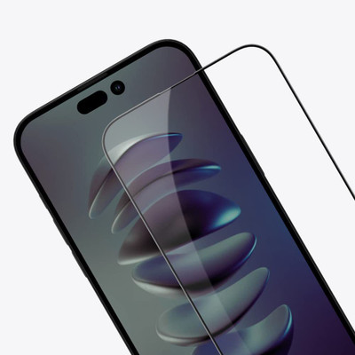 BLACK LOVIES Edge To Edge Tempered Glass for Apple IPhone 14 pro max(Pack of 2)