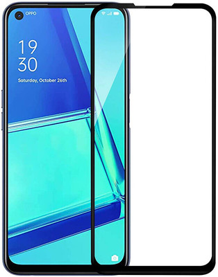 raians Edge To Edge Tempered Glass for Oppo A55 4G(Pack of 2)