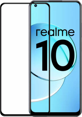 Ten To 11 Edge To Edge Tempered Glass for Realme 10(Pack of 1)