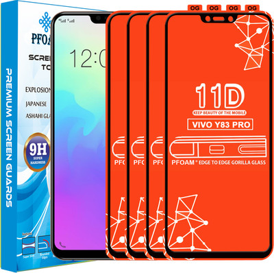 PFOAM Edge To Edge Tempered Glass for VIVO Y83 PRO(Pack of 4)