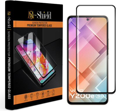 MS-Shield Edge To Edge Tempered Glass for Vivo Y200e 5G(Pack of 1)