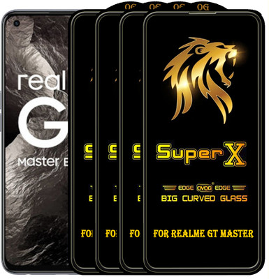 PFOAM Edge To Edge Tempered Glass for REALME GT MASTER(Pack of 4)