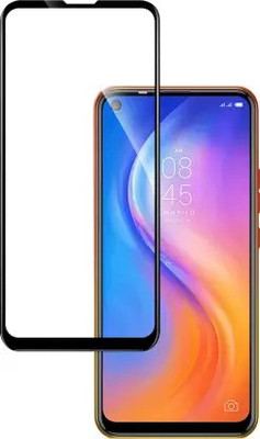 VISHZONE Edge To Edge Tempered Glass for TECNO SPARK 5 PRO(Pack of 1)