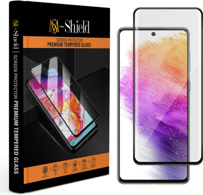 MS-Shield Edge To Edge Tempered Glass for Samsung Galaxy A73 5G(Pack of 1)