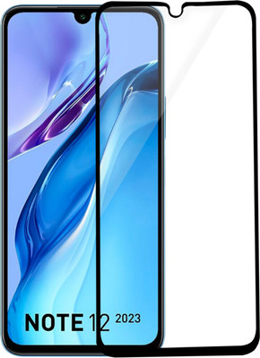 GLOBAL NOMAD Edge To Edge Tempered Glass for Infinix Note 12 2023(Pack of 1)
