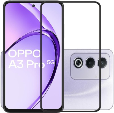 SNMART Edge To Edge Tempered Glass for Oppo A83 Pro 5G(Pack of 1)