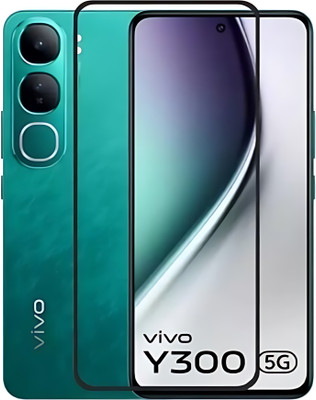 Mobtech Edge To Edge Tempered Glass for vivo Y300 5G(Pack of 1)