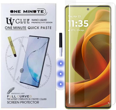GORILLA PRO Edge To Edge Tempered Glass for Motorola G85 5G, Moto G85 5G(Pack of 1)