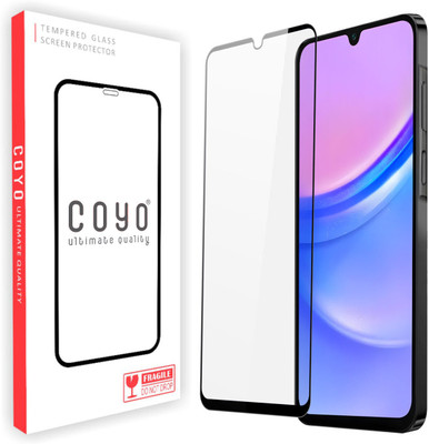 Coyo Edge To Edge Tempered Glass for Samsung Galaxy A26 5g, Samsung Galaxy A17 5g, SAMSUNG Galaxy A16 5G, Samsung Galaxy M16 5g, Samsung Galaxy F16 5g(Pack of 1)