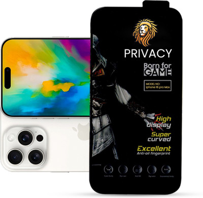 BHIMADA Edge To Edge Tempered Glass for IPHONE_16_PROMAX(Pack of 1)