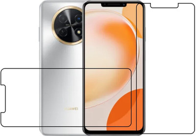 Fit size Impossible Screen Guard for Tempered Glass plastic and Fiber huawei nova y91(Pack of 1)