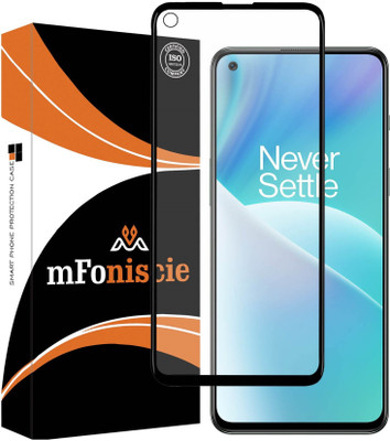 mFoniscie Edge To Edge Tempered Glass for Oneplus Nord 2T 5G, Oneplus Nord 2T(Pack of 1)
