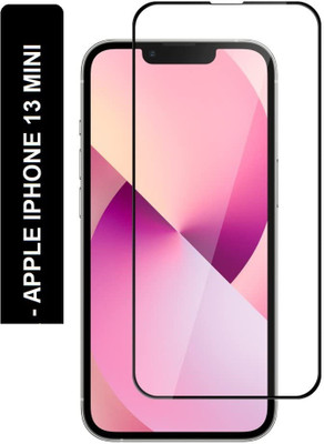 O2MG Edge To Edge Tempered Glass for APPLE iPhone 13 Mini(Pack of 1)