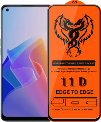 HQ Protection Edge To Edge Tempered Glass for Oppo Reno 7 Lite(Pack of 1)