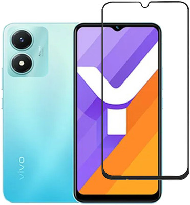 NSTAR Edge To Edge Tempered Glass for vivo Y02s(Pack of 1)