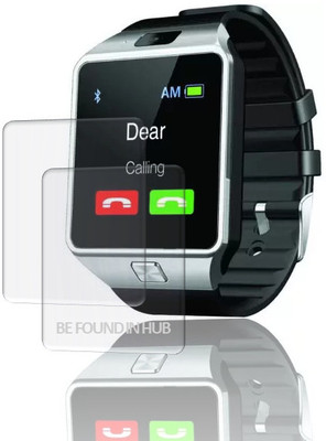 Aleena Edge To Edge Tempered Glass for Dz09 Smartwatch [Screen Guard Only] 0.222(Pack of 2)