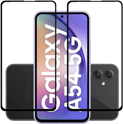 SNMART Edge To Edge Tempered Glass for Samsung Galaxy A54 5G, Samsung Galaxy A54 5G(6.4)(Pack of 2)